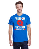 FREEDOM ISN'T FREE CANADA POPPY TEE