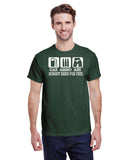 GAS ,  AMMO ,  ASS  NOBODY RIDES FOR FREE TEE