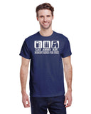 GAS ,  AMMO ,  ASS  NOBODY RIDES FOR FREE TEE