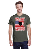 GOD WILL JUDGE OUR ENEMIES, WE'LL ARRANGE THE MEETING AMERICAN TEE