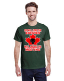 GOD WILL JUDGE OUR ENEMIES, WE'LL ARRANGE THE MEETING CANADIAN TEE