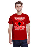 GOD WILL JUDGE OUR ENEMIES, WE'LL ARRANGE THE MEETING CANADIAN TEE