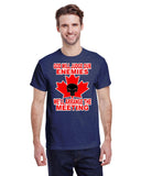 GOD WILL JUDGE OUR ENEMIES, WE'LL ARRANGE THE MEETING CANADIAN TEE