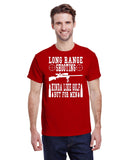 LONG RANGE SHOOTING , KINDA LIKE GOLF BUT FOR MEN TEE