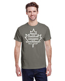PROUD TO BE CANADIAN ASHAMED OF MY GOVERNMENT TEE V1