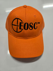 EOSC Baseball Cap , Orange with Black Embroidered Logo