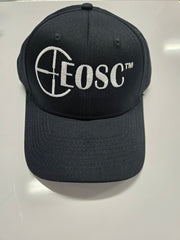 EOSC Baseball Cap , Black with White Embroidered Logo