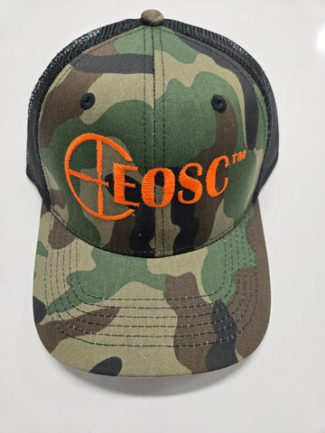 EOSC Baseball Cap , Orange with Black Embroidered Logo