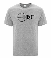 EOSC Athletic Heather T-Shirt   ,   Full Chest Black Logo