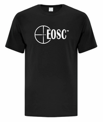 EOSC Black T=Shirt,   Full Chest Logo