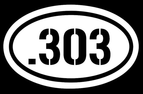 303 Calibre Decal