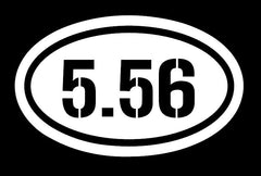 .556 Calibre Decal