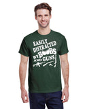EASILY DISTRACTED BY BOBS AND GUNS TEE