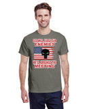 GOD WILL JUDGE OUR ENEMIES, WE'LL ARRANGE THE MEETING AMERICAN TEE